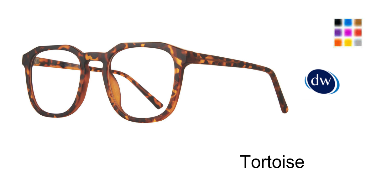 Tortoise     Affordable Designs Reign Eyeglasses