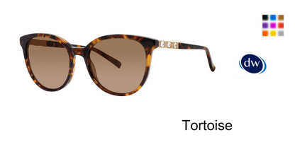 Tortoise    Vera Wang Nydah Sunglasses