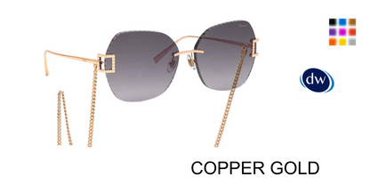 COPPER GOLD 08FC          Chopard IKCHG31 Sunglasses