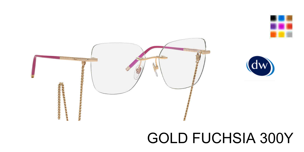 GOLD FUCHSIA 300Y     Chopard IKCHG25 Eyeglasses