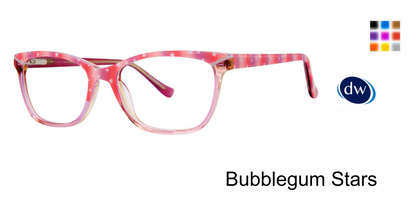 Bubblegum Stars        Kensie Silly Eyeglasses
