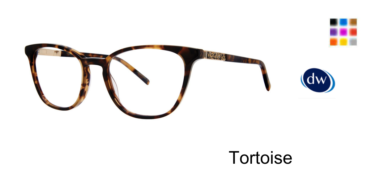 Tortoise         Vera Wang Asher Eyeglasses