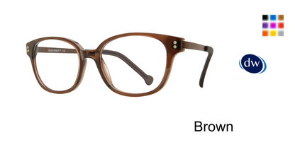 Brown      Kid Twist Bendie Eyeglasses