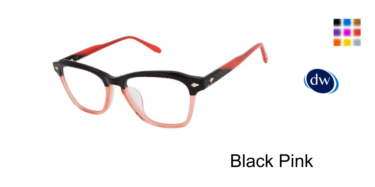 Black Pink          VICTOR GLEMAUD X TURA VGO005 Eyeglasses