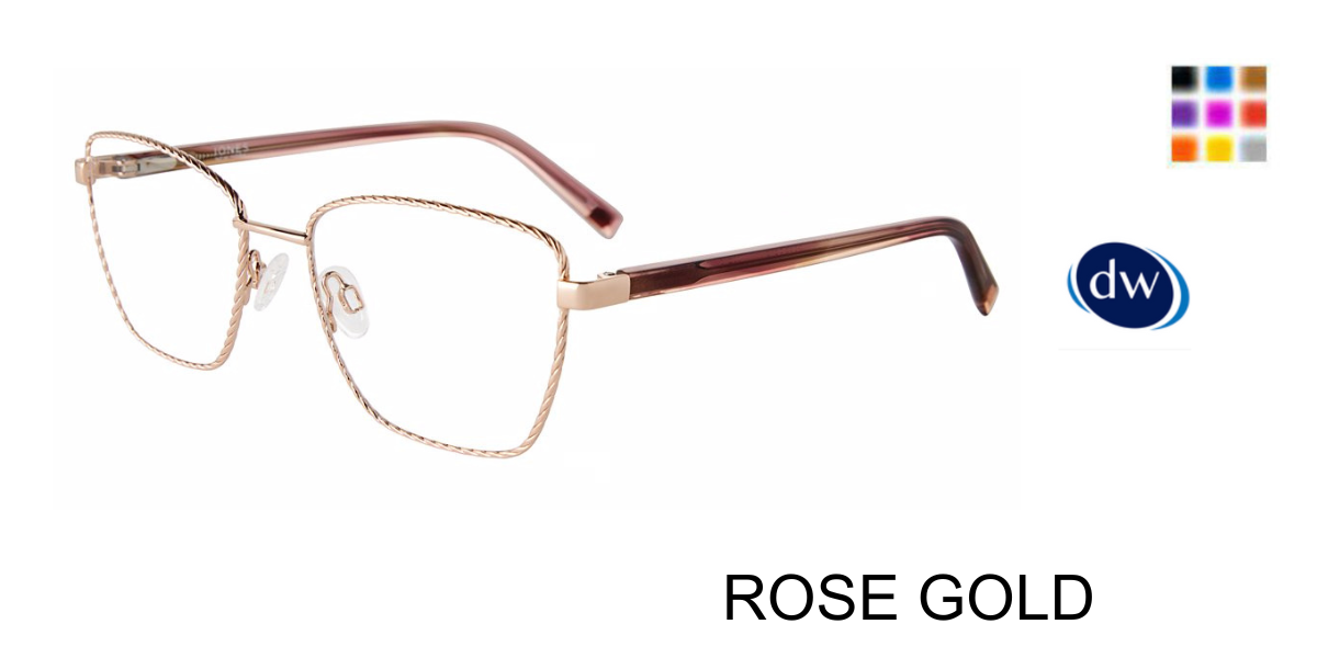 ROSE GOLD Jones New York VJON503 Eyeglasses