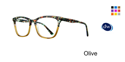 Olive             Serafina Paisley Eyeglasses
