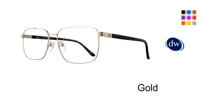 Gold             Eyera Benjamin Eyeglasses