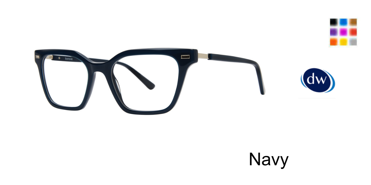 Navy          Kensie Slay Eyeglasses