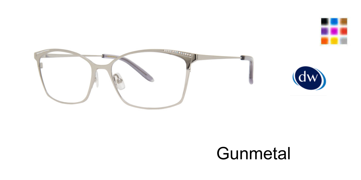Gunmetal            Vera Wang Violette Eyeglasses