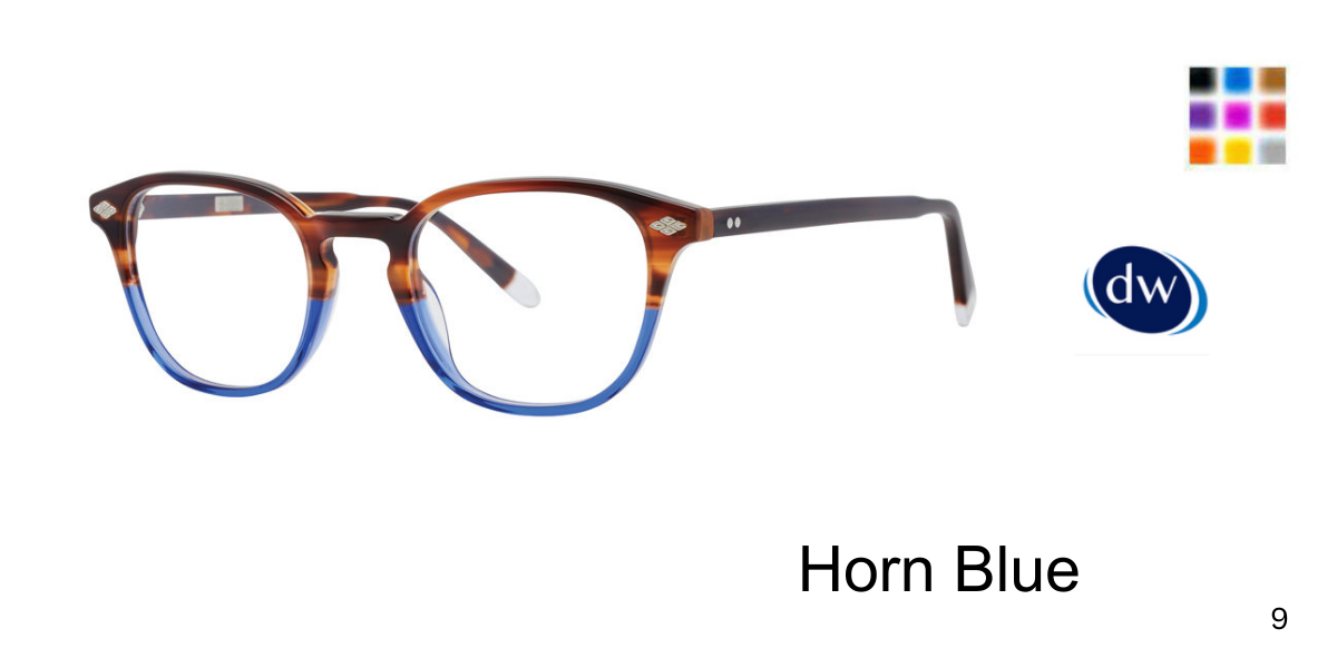Horn Blue             Original Penguin The Furr Eyeglasses
