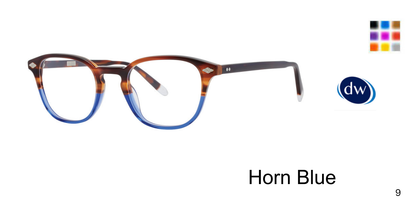 Horn Blue             Original Penguin The Furr Eyeglasses