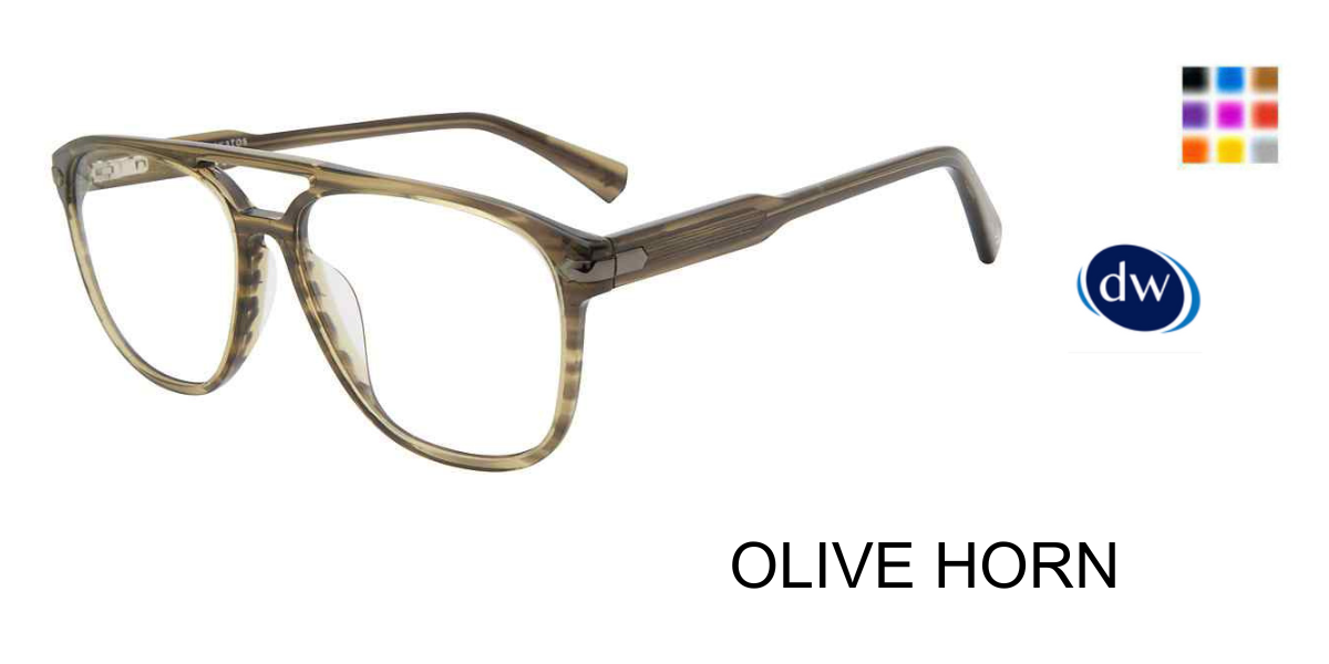 OLIVE HORN     John Varvatos VJV424 Eyeglasses