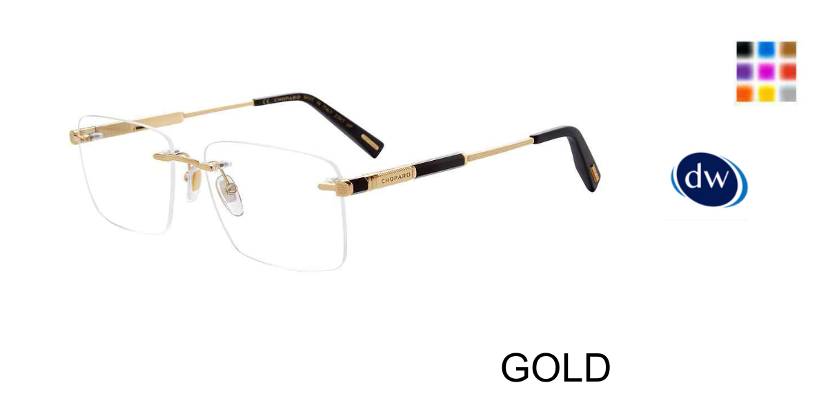GOLD      Chopard VCHG18 Eyeglasses