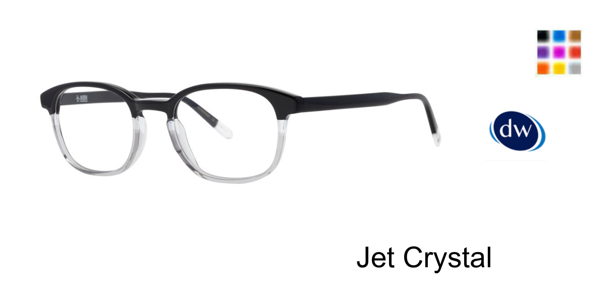 Jet Crystal Original Penguin The Stewart Eyeglasses - Teenager
