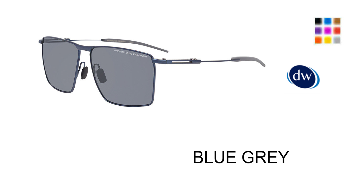 BLUE GREY PORSCHE DESIGN P8987 Sunglasses