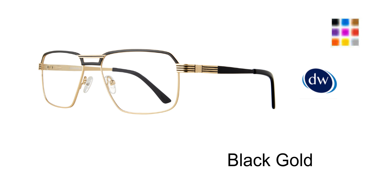 Black Gold            Eight to Eighty Deacon Eyeglasses