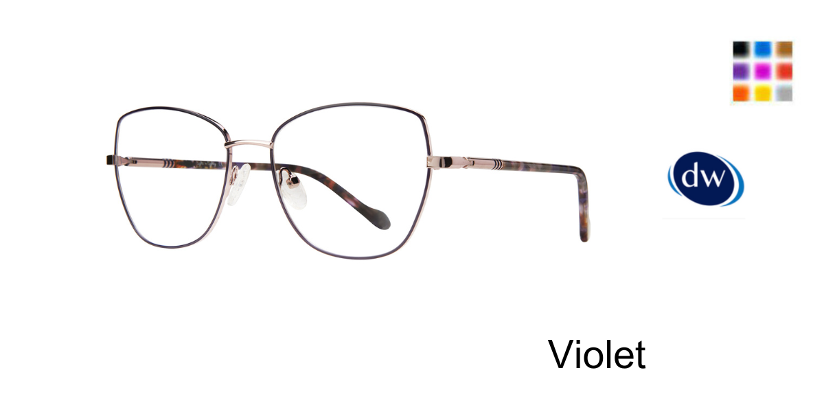Violet       Eight to Eighty Jemma Eyeglasses