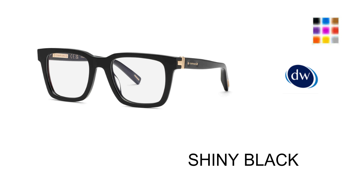 SHINY BLACK           Chopard VCH372 Eyeglasses