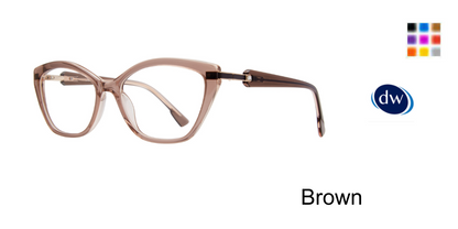 Brown             Serafina Portia Eyeglasses
