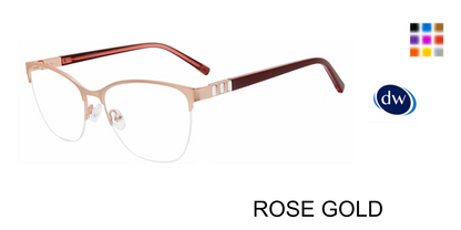 ROSE GOLD Jones New York VJON501 Eyeglasses