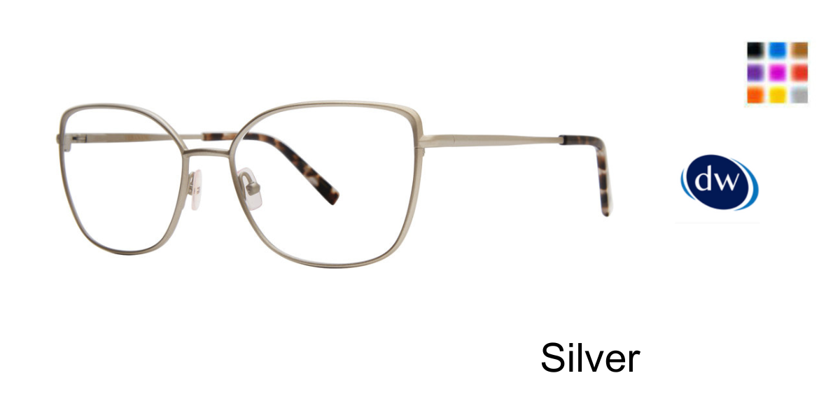 Silver        Vera Wang V710 Eyeglasses