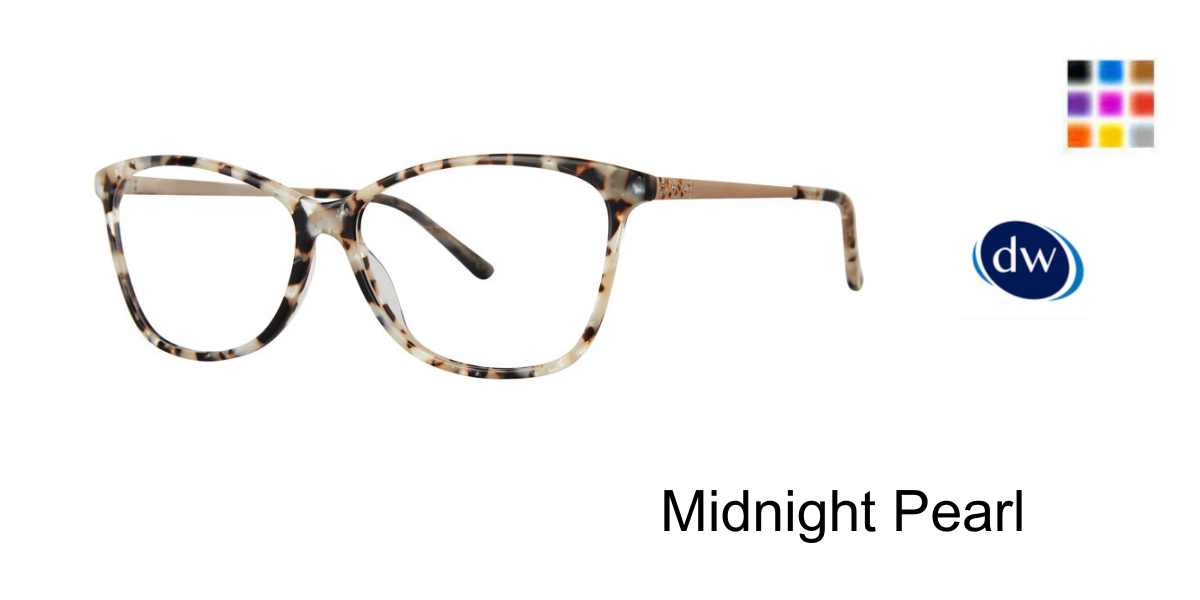 Midnight Pearl          Elliott Ives Calico Hearts Eyeglasses