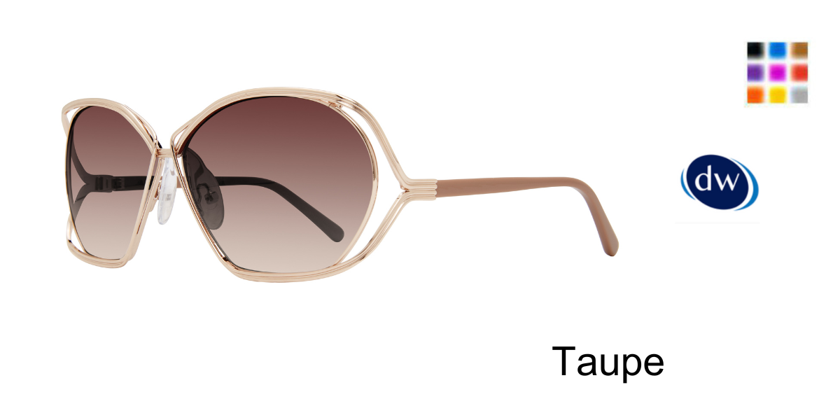 Taupe           Serafina Gerri Eyeglasses