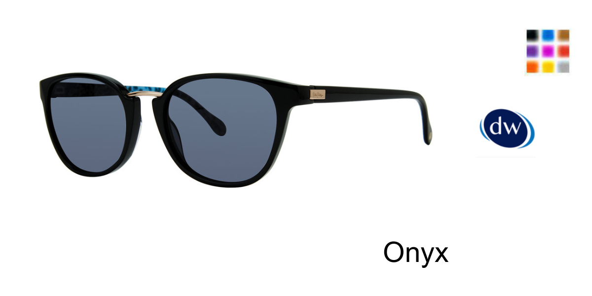 Onyx        Lilly Pulitzer Napoli Sunglasses