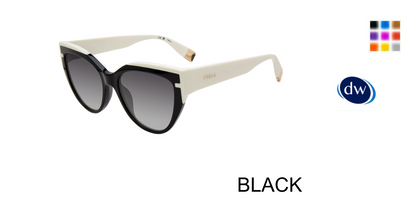 BLACK Furla SFU694 Sunglasses