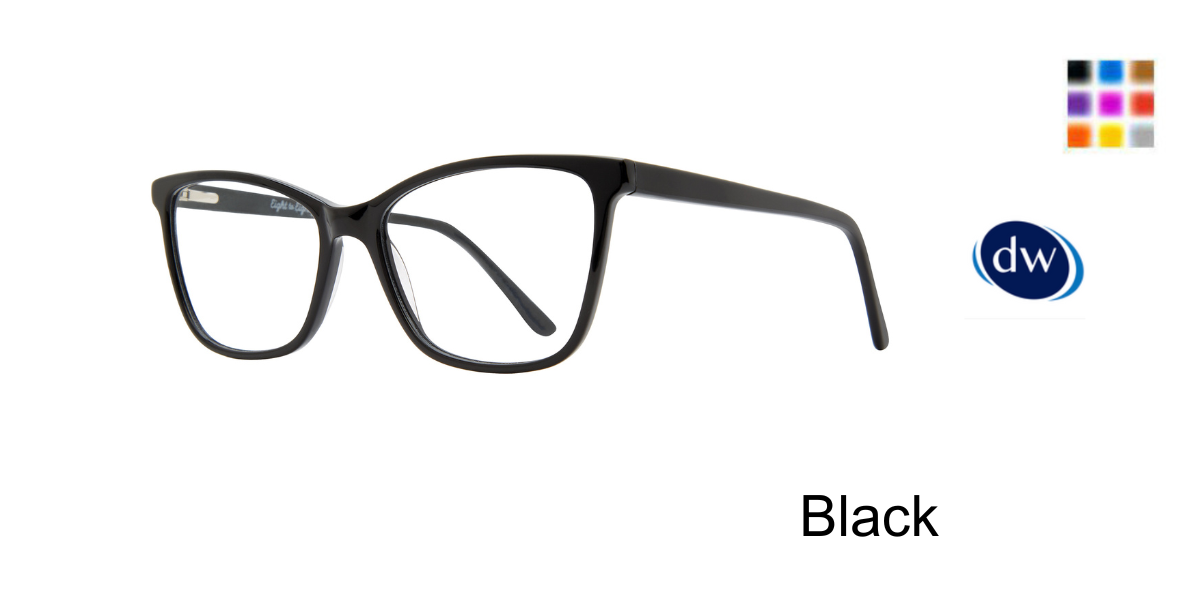 Black          Eight to Eighty Chantel Eyeglasses