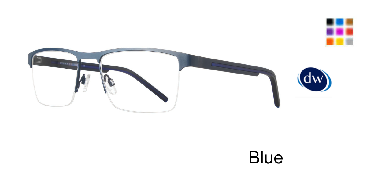 Blue            Eyera Abraham Eyeglasses