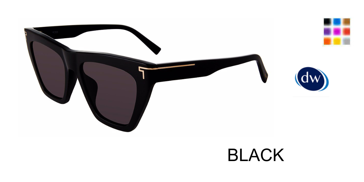 BLACK--0700-TUMI STU507 Sunglasses