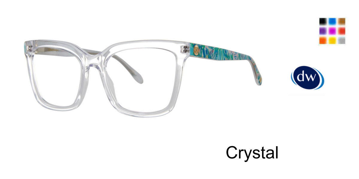 Crystal       Lilly Pulitzer Whittinghill Eyeglasses