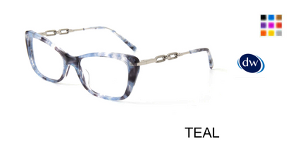 TEAL Jones New York VJON795 Eyeglasses