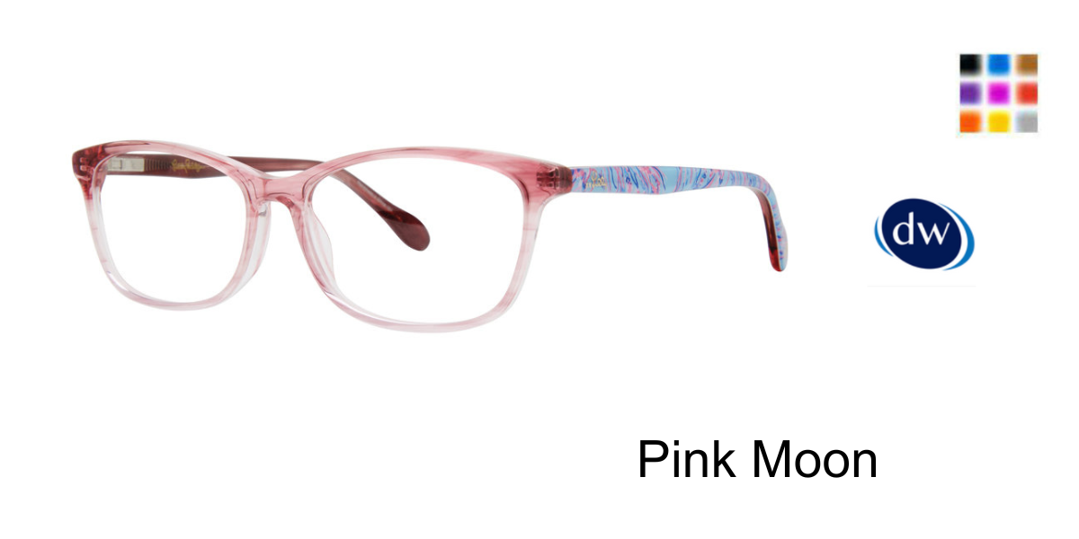 Pink Moon     Lilly Pulitzer Azita Eyeglasses