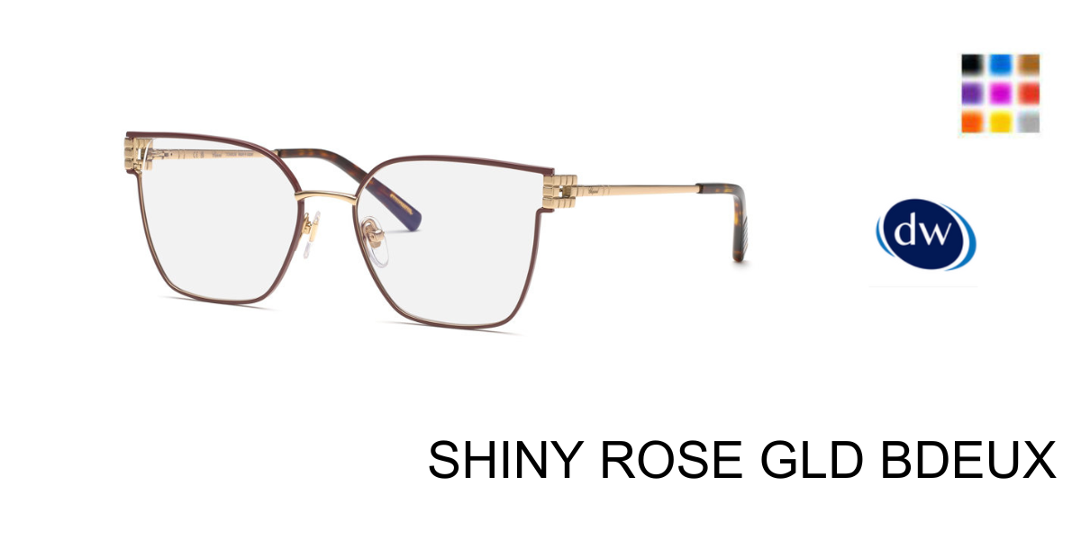 SHINY ROSE GLD BDEUX         Chopard VCHL58M Eyeglasses