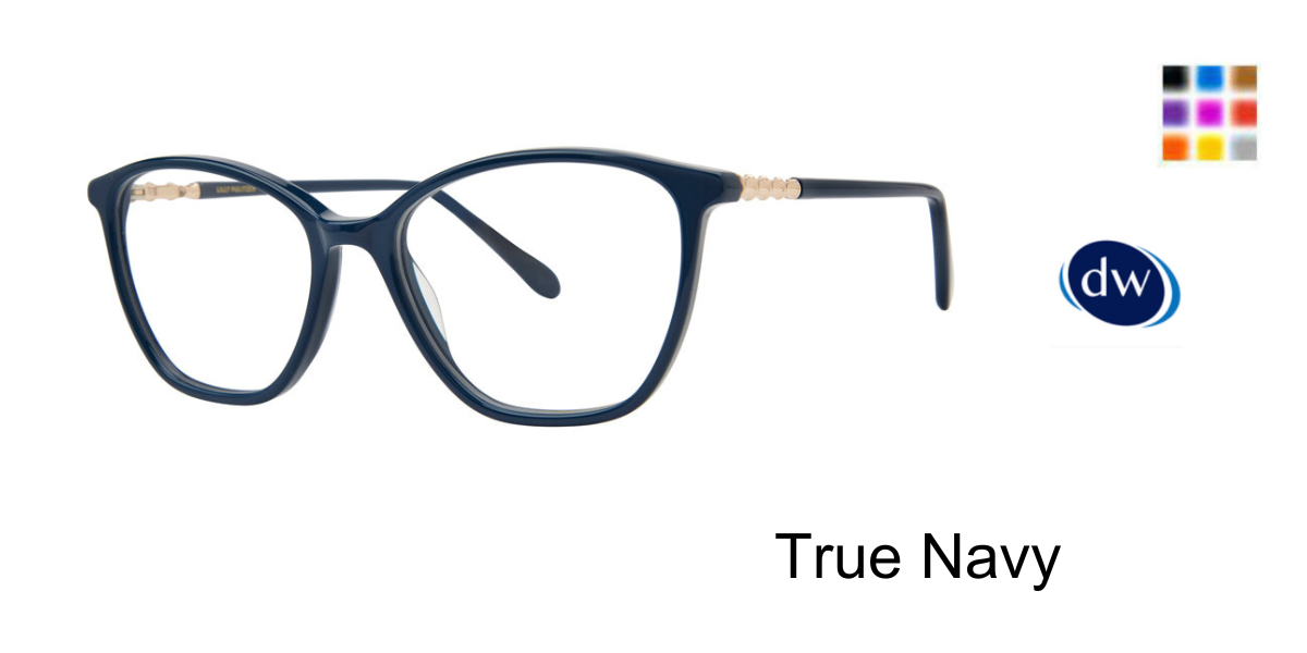 True Navy       Lilly Pulitzer Macee Eyeglasses