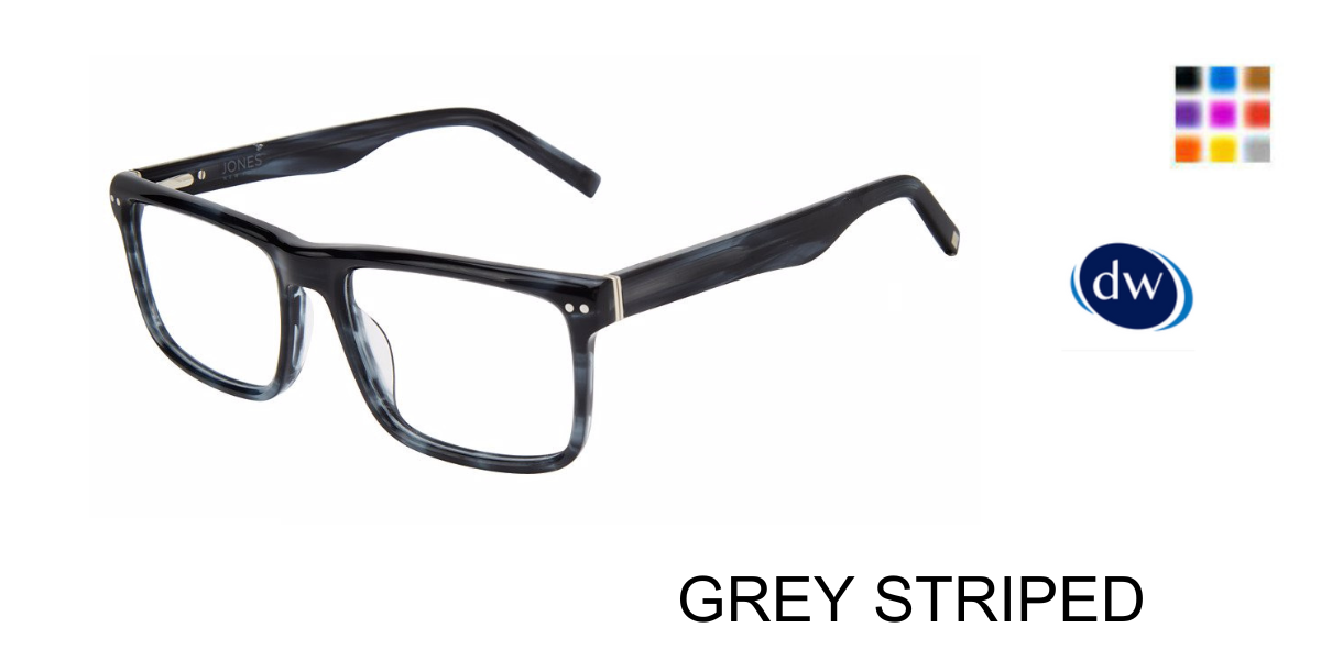 GREY STRIPED Jones New York VJOM552 Eyeglasses