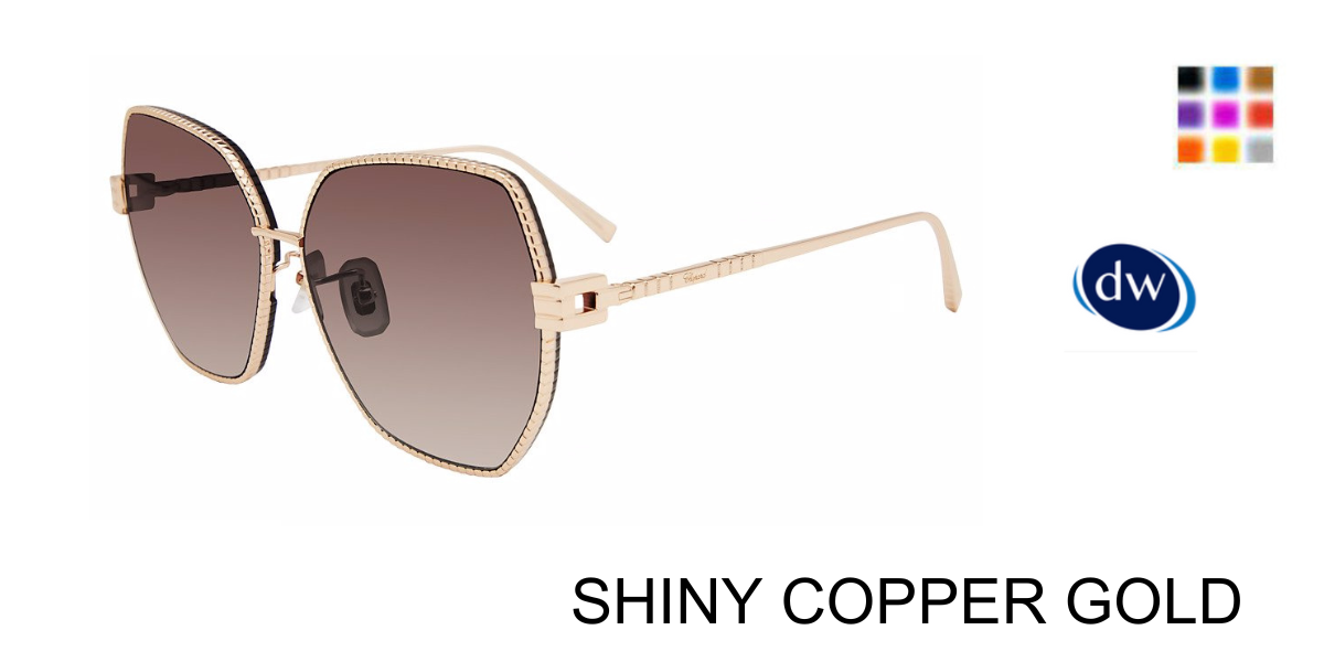 SHINY COPPER GOLD 08FC        Chopard SCHL28M Eyeglasses