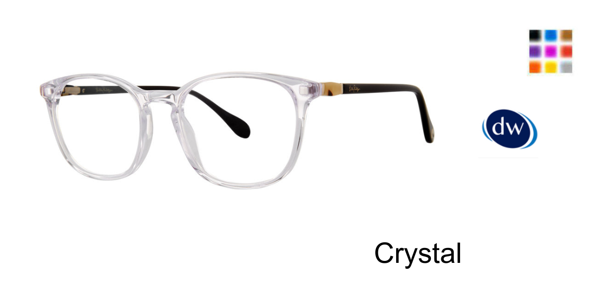 Crystal        Lilly Pulitzer Carter Eyeglasses