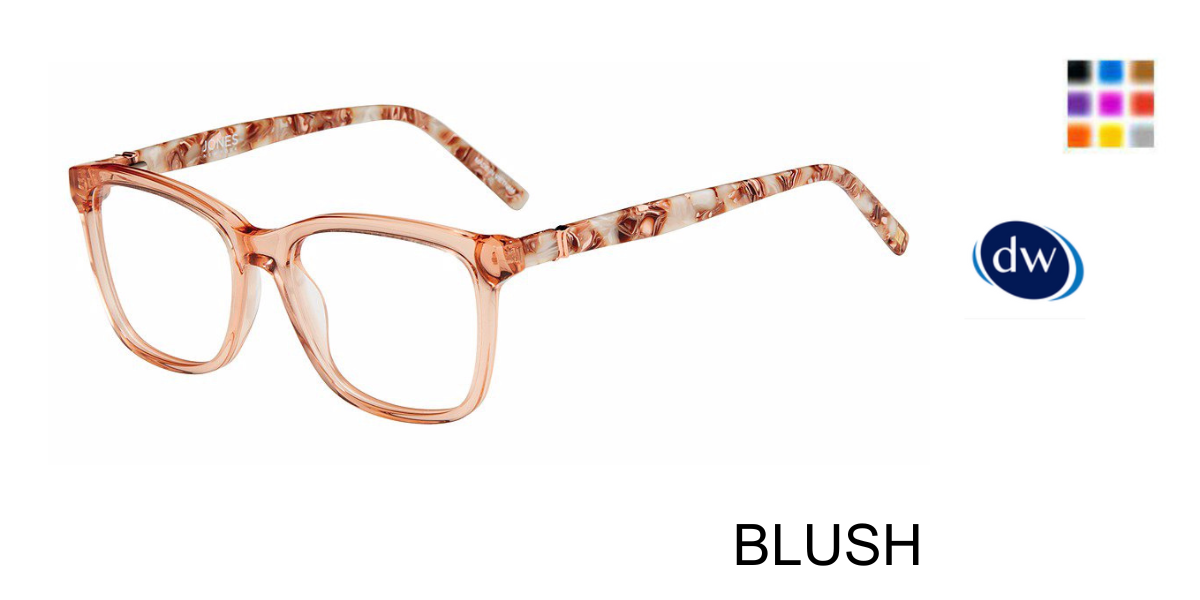 BLUSH Jones New York VJON787 Eyeglasses