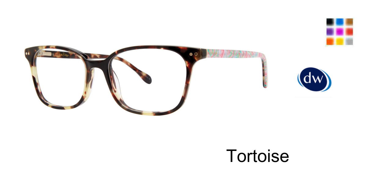 Tortoise        Lilly Pulitzer Alexa Eyeglasses