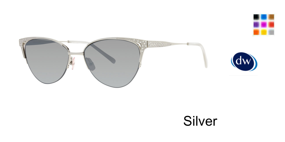 Silver  Vera Wang Talisa Sunglasses