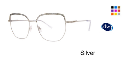 Silver Vera Wang Manuela Eyeglasses