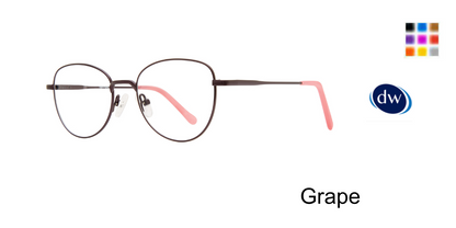 Grape       Eight to Eighty Priscilla Eyeglasses
