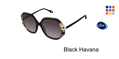 FYSH F-2094 Sunglasses Black Havana