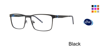 Black        Jhane Barnes Filament Eyeglasses