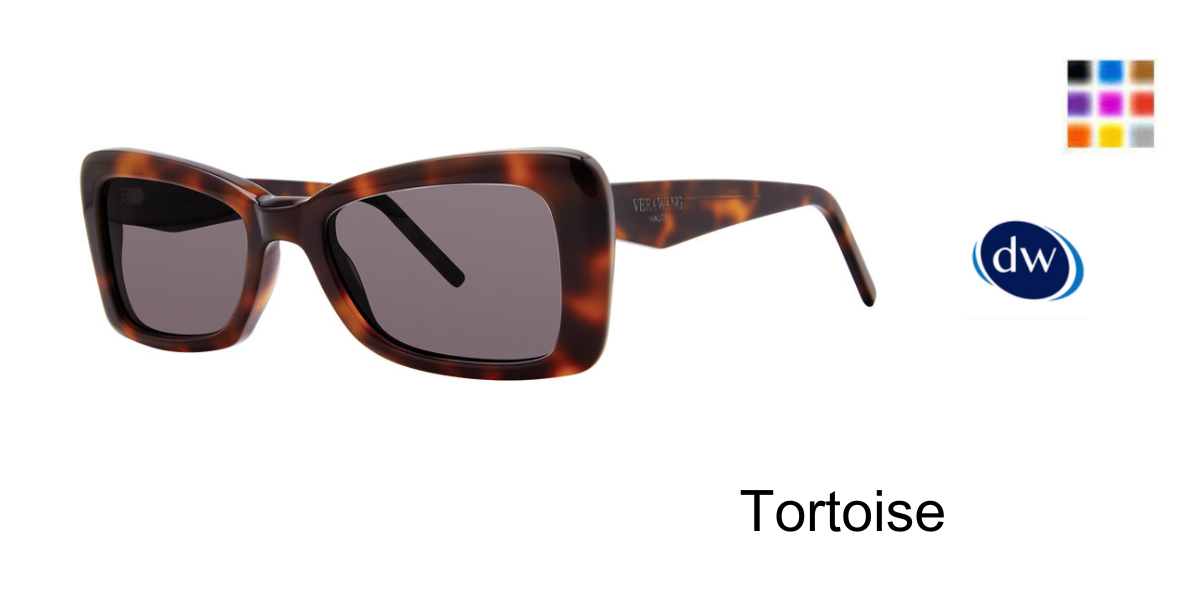 Tortoise       Vera Wang Loop Sunglasses