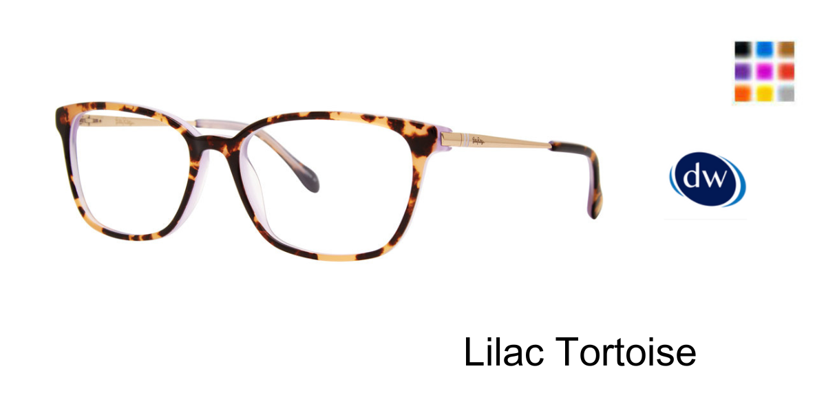 Lilac Tortoise        Lilly Pulitzer Rossi Eyeglasses