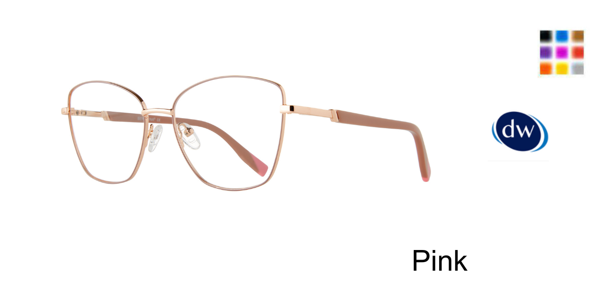 Pink              Serafina Mallory Eyeglasses